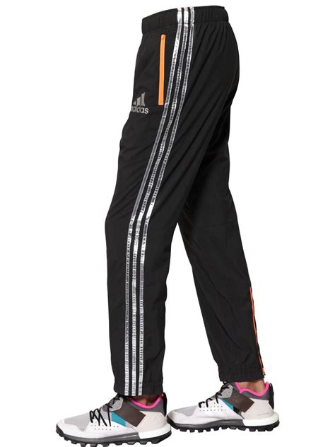 Adidas track pants men's nylon